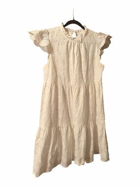 Crown & Ivy Ruffle-Sleeve Dress